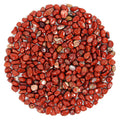 Orientrea 1.1lb Natural Red Jasper Crystal Chips - Red Jasper Healing Crystals Chips, Crushed Crystal Gemstones for Crafts, Beau