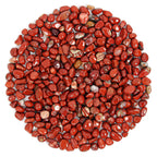 Orientrea 1.1lb Natural Red Jasper Crystal Chips - Red Jasper Healing Crystals Chips, Crushed Crystal Gemstones for Crafts, Beau