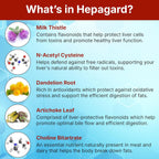 Hepagard® Natural Liver Support Supplement – 30 Vegetable Capsules