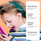 Loop Engage Kids 2 Ear Plugs (6-12yrs) - Reusable Everyday Noise Relief for Kids | Kids Earplugs for Focus, Anxiety, Stress, Sch
