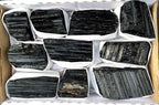 JIC Gem 2 Lb Large Black Tourmaline Crystals Stones Large Pieces Black Tourmaline Rocks Healing Crystals Bulk Raw Stones Collect