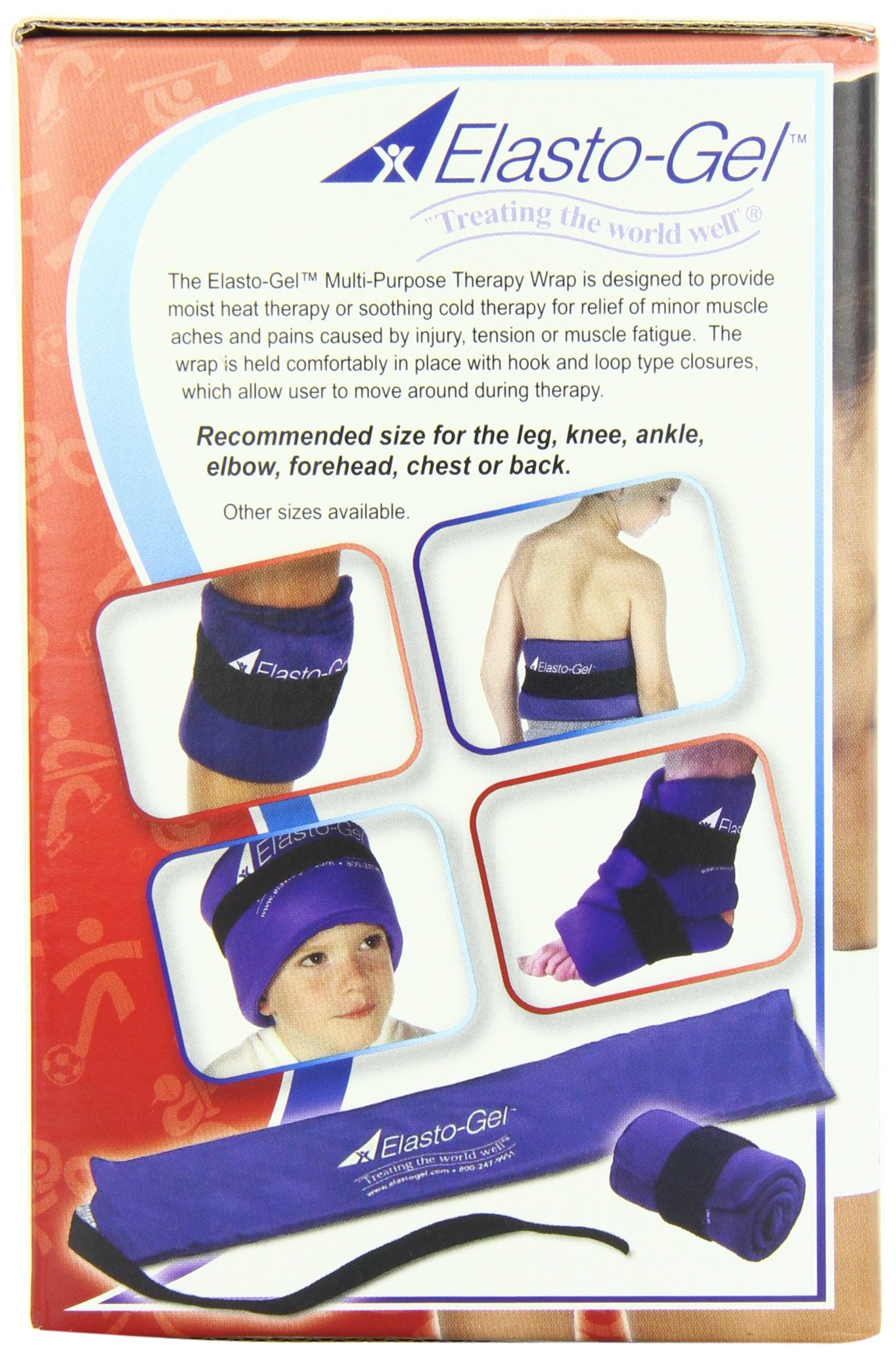 Elasto-Gel, Hot/Cold Therapy Wrap, 6 X 24