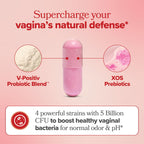 O Positiv URO Vaginal Probiotics for Women pH Balance with Prebiotics & Lactobacillus Probiotic Blend - Vaginal Health Supplemen