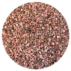 GAF TREASURES 2 oz Lot Natural Semi Tumbled Gemstone Chips, Crushed Mini Crystals, Undrilled Crystal Chips (Rhodochrosite)