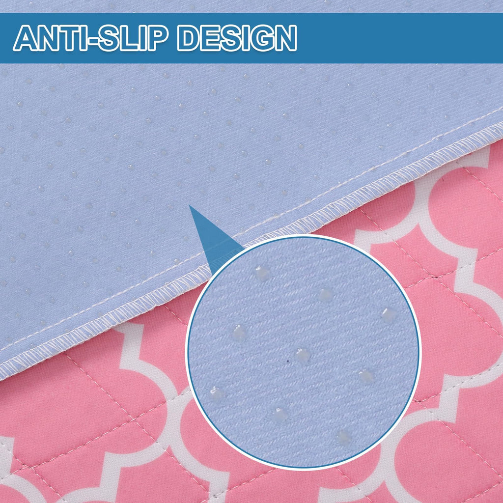 OUTCREATOR 2Pack Bed Pads for Incontinence Mattress Protector Anti-Slip Waterproof Pads (34 x 56) for Toddlers Kids Adults Pets