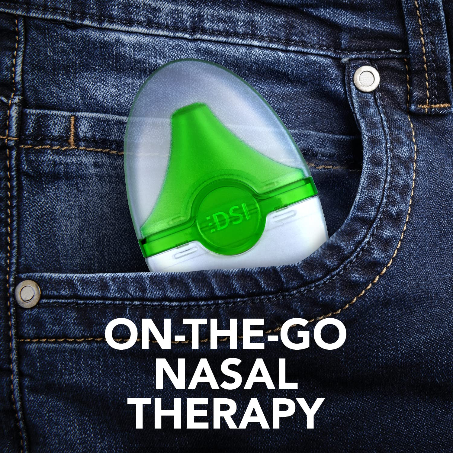 SinuCleanse Inhalo Nasal Dry Salt Inhaler, 100% All-Natural Deep Penetrating Salt Crystals Help You Breathe Easier