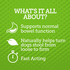 Vetality Stop The Runs | Dog Anti Diarrhea Medicine | 6 Count Chewable | Chicken Flavor