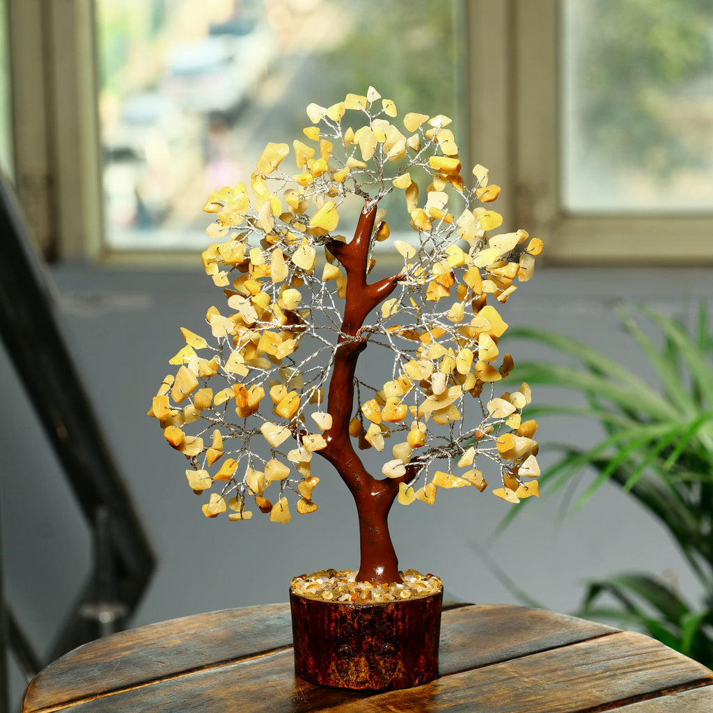 PYOR Yellow Aventurine, Tree of Life Table Decor, Spirtual Things, Money Tree, Crystal Gifts, Home Decor Clearance, Crystal Ston