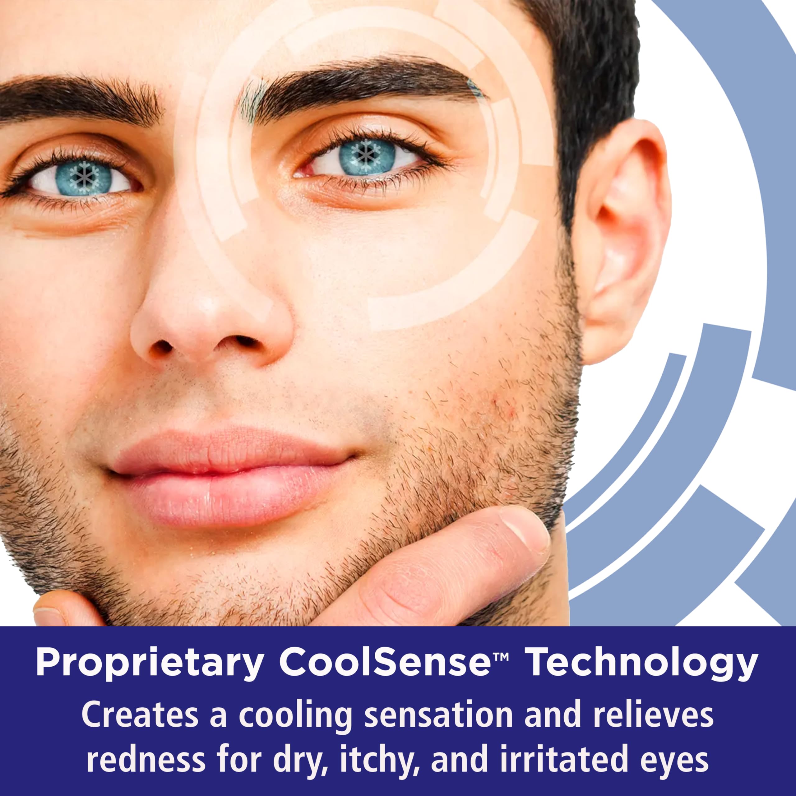 Rohto All-in-One Multi-Symptom Cooling Eye Drops, All-in-One Astringent, Lubricant & Redness Reliever Eye Drops for Irritated, D