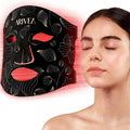 ARIVEA Red Light Therapy Mask for Face  Portable Wireless LED Face Mask with 3 Modes (Red, Blue, Infrared 850nm), Cordless Anti