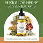 Exp12-31-2025 Natural Yoni Oil, Mint Fresh Feminine Care Oil, Reduces Odor, Restores pH Balance, All Natural, Herbal Yoni Blend