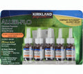 KIRKLAND SIGNATURE Aller-Flo Fluticasone Propionate (Glucorticoid) 5 Bottles x 120 Metered Sprays 0.54 Fl OZ per Bottle (15.8 mL