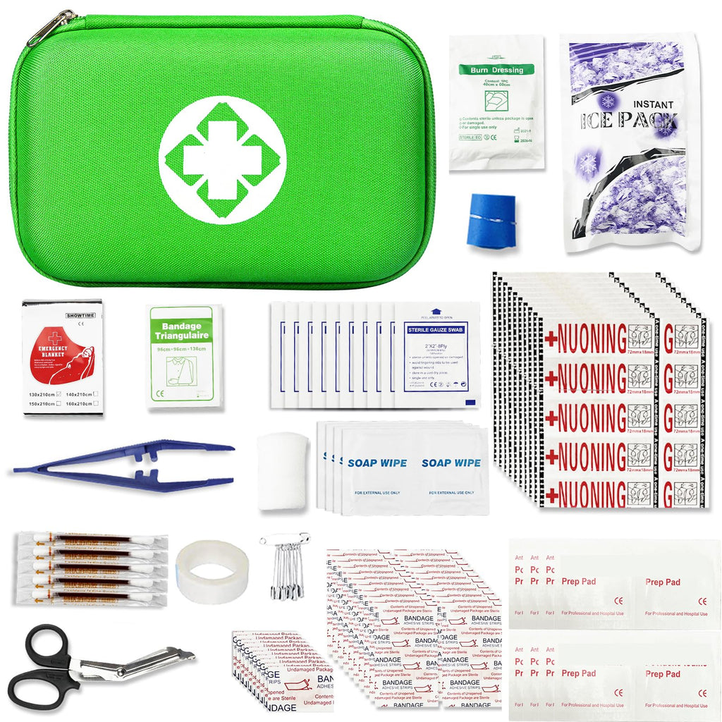 276 Car First Aid Kit for Business, Portable First Aid Kits Travel Szie Emergency Essentials Supplies for Outdoor Activities Ska