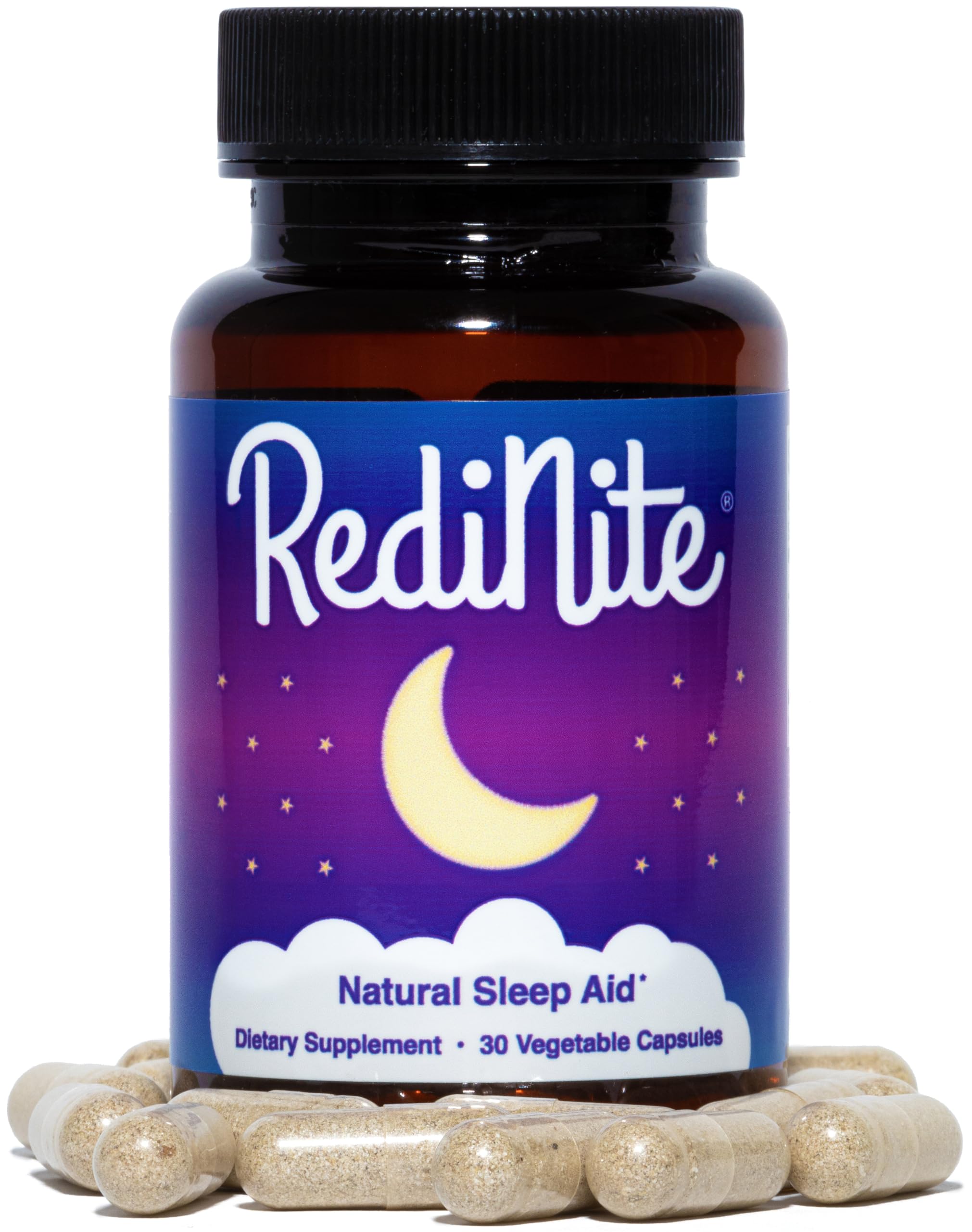 RediNite - Natural Sleep Aid Supplement - Non-GMO, Vegan