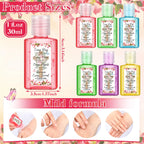 Gejoy 48 Pack Christian Hand Sanitizer Bible Verse Mini Hand Sanitizer Bulk Travel Size Christian Gift for Women Bible Religious