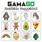 GAMAGO Xmas Tree Heating Pad & Pillow Huggable - Microwavable Heat Pad for Cramps, Aches & Anxiety Relief - This Adorably Cute H