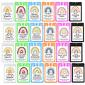 Dansib 24 Pack Teacher Appreciation Gifts for Women Mini Hand Sanitizer Spray Travel Size Hydrating Hand Sanitizer Pocket Spray 