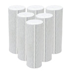 Nexskin 6 Letex Free Bandges - Comfort Elastic Bandage with Single Hook & Loop Closure - White, 6 Pack