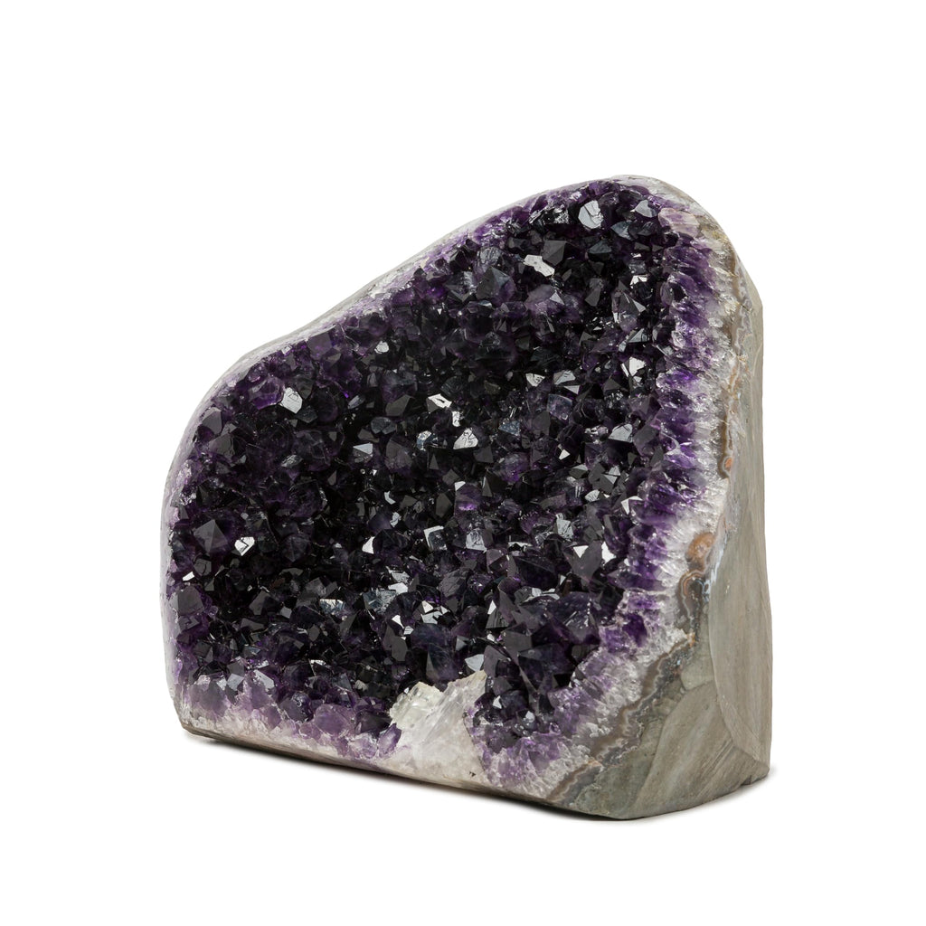 EMPORION GEMS 25.39 lb Extraordinary Natural Amethyst Geode - Unique Collectors Quality - 10 (H) x8 (W) Inches Large Crystal Clu