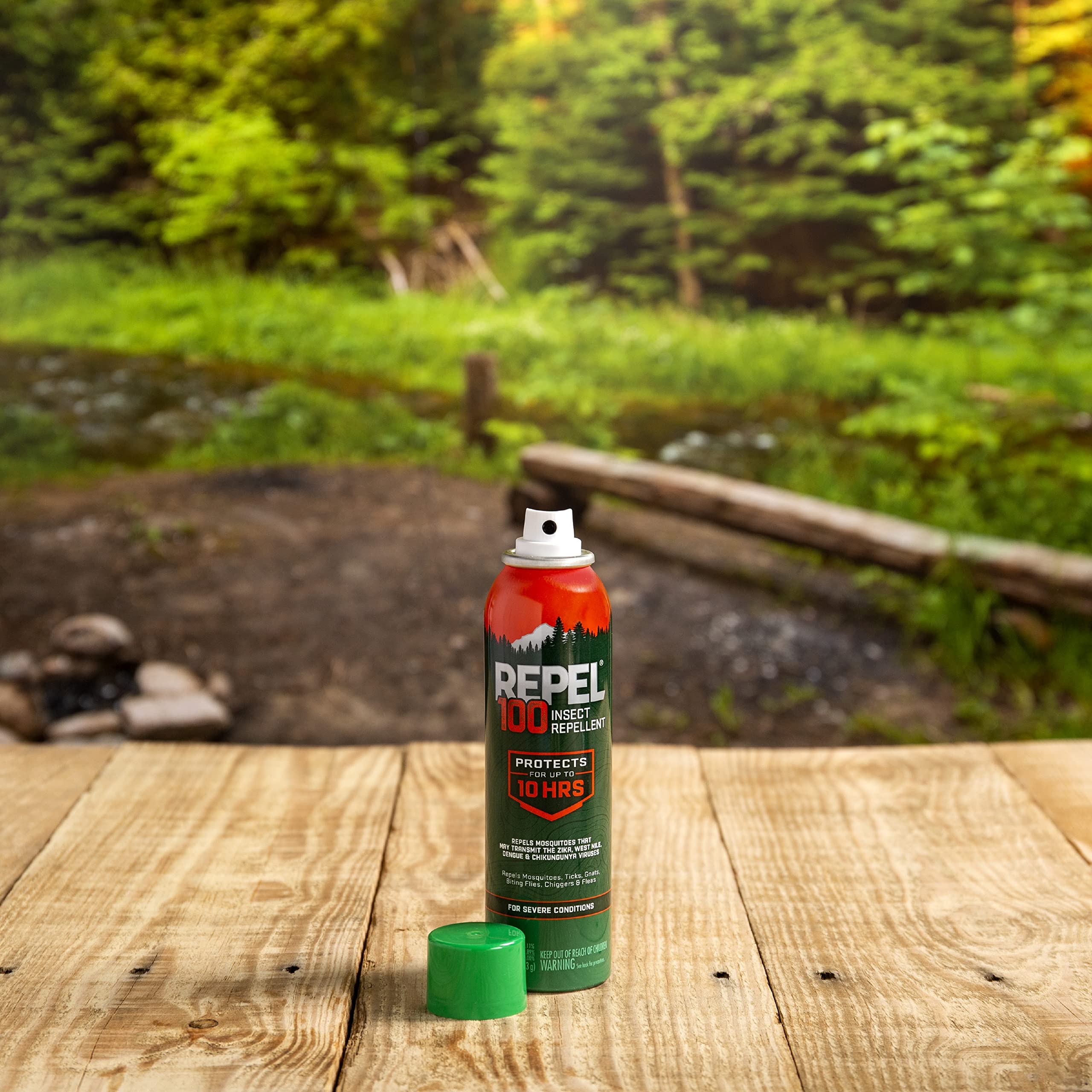Repel 100 Insect Repellent for Severe Conditions, 98% DEET, 4-Ounces
