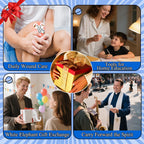 60pcs Jesus Bandages, 2.83x0.75in Jesus Loves You Waterproof PE Adhesive Bandage for Minor Wound Care, Comfortable Hypoallergeni