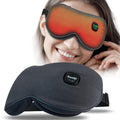 SooQi Rechargeable Cordless Heated Eye Mask - Weighted Compress with Graphene Heating for Dry Eyes, Fatigue, Sleep, and Travel