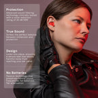 Motorcycle Ear Plugs - High Fidelity Reusable Noise Reduction Ear Plugs for Motorcycle Riding - Comfortable, Durable Hearing Pro