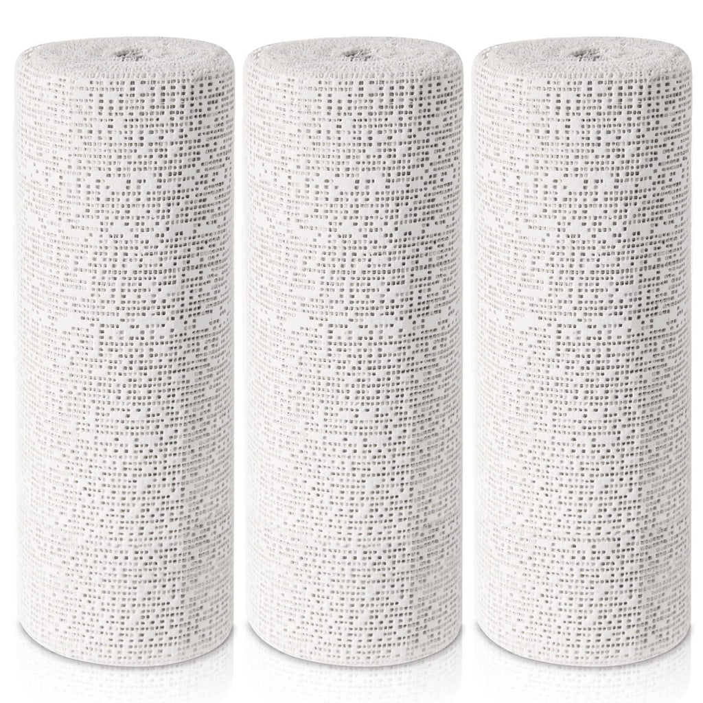 45ft - 211ft Plaster Cloth Rolls White Gauze Strips Wrap Bandages for Craft Belly Cast Mask Making Body Molds Scenery Art(8inch 