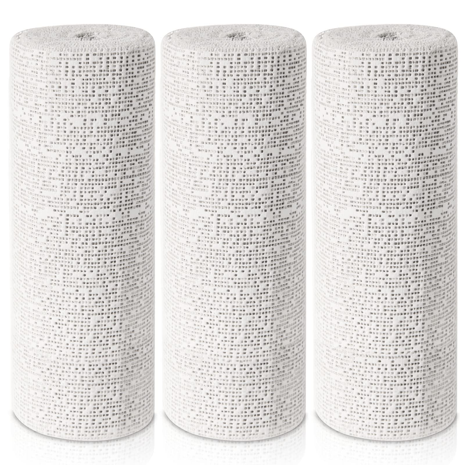 45ft - 211ft Plaster Cloth Rolls White Gauze Strips Wrap Bandages for Craft Belly Cast Mask Making Body Molds Scenery Art(8inch 