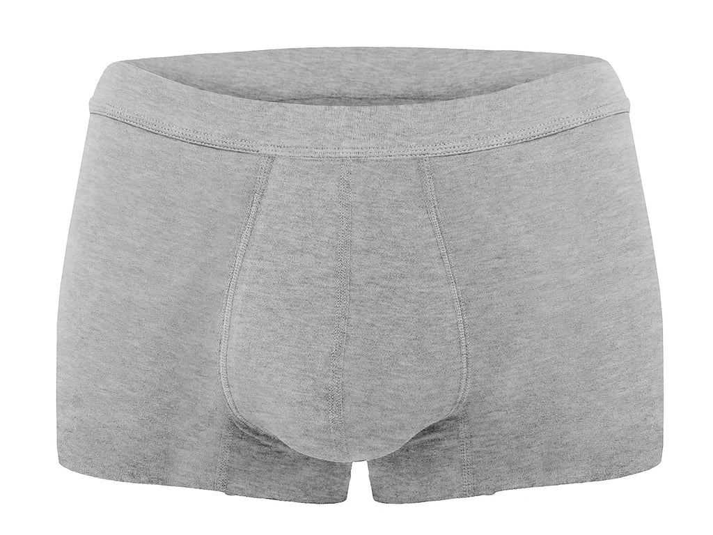 AIRCUTE Washable Absorbent Urinary Incontinence Underwear for Men, Soft Leak Proof Boxer Briefs for Bladder Leakage 60ML (Small,
