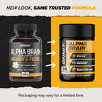 Alpha BRAIN® Cognitive support, including memory, focus & mental processing speed (90 Count)