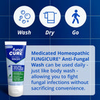 FUNGICURE Medicated Anti-Fungal Jock Itch Wash, 6 Fl Oz