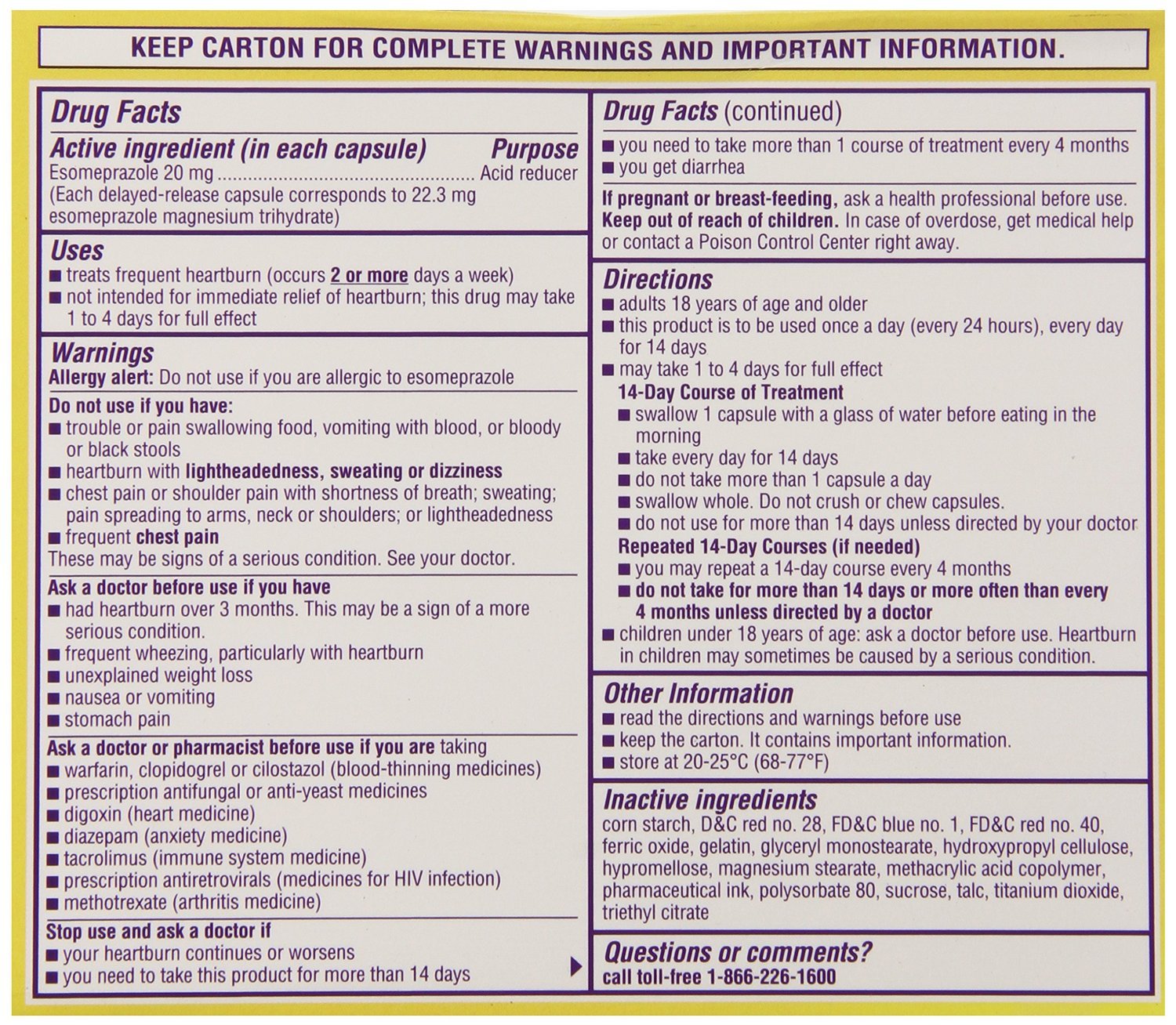 Nexium 24HR Capsules, 126 Count Pack (1w64ws)