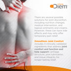 OmneDiem Joint Comfort with ZOARA, 60 Capsules - Dietary Supplement for Comprehensive Joint Care & Comfort