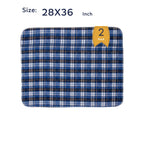 Non-Slip Bed Pads for Incontinence Washable (28 x 36|2 Pack),Waterproof Bed Pads,Adult Washable Incontinence Bed Pads for Adults