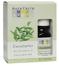 Aura Cacia Pure Essential Oil, Eucalyptus, 0.5 Fluid Ounce (Pack of 24)
