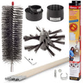 Dryer Vent Duct Cleaning Kit - Gardus RLE202 LintEater Rotary Dryer Vent Cleaner Kit, Removes Lint, Dryer Vent Cleaning System E