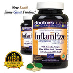 Doctors Nutra Nutraceuticals InflamEzze - Turmeric, Curcumin, Ginger Supplement - Gluten-Free, 60 Capsules