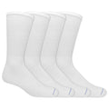 Dr. Scholl's Men's Diabetes & Circulator Socks, White, Shoe Size:7-12
