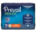 Prevail Per-Fit for Men Daily Protective Underwear - Pull-up Disposable Adult Diaper for Men - Extra Absorbency - X-Large - 56 C