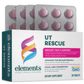 Elements UT Rescue, 60 Tablets (30 Day Supply), Urinary Tract Support Supplement, Bladder and Urinary Tract Health Support and C