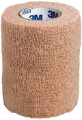 3M Coban Elastic Self-Adherent Cohesive Bandage Beige NonSterile 3 x 5 Yd 24 Ct