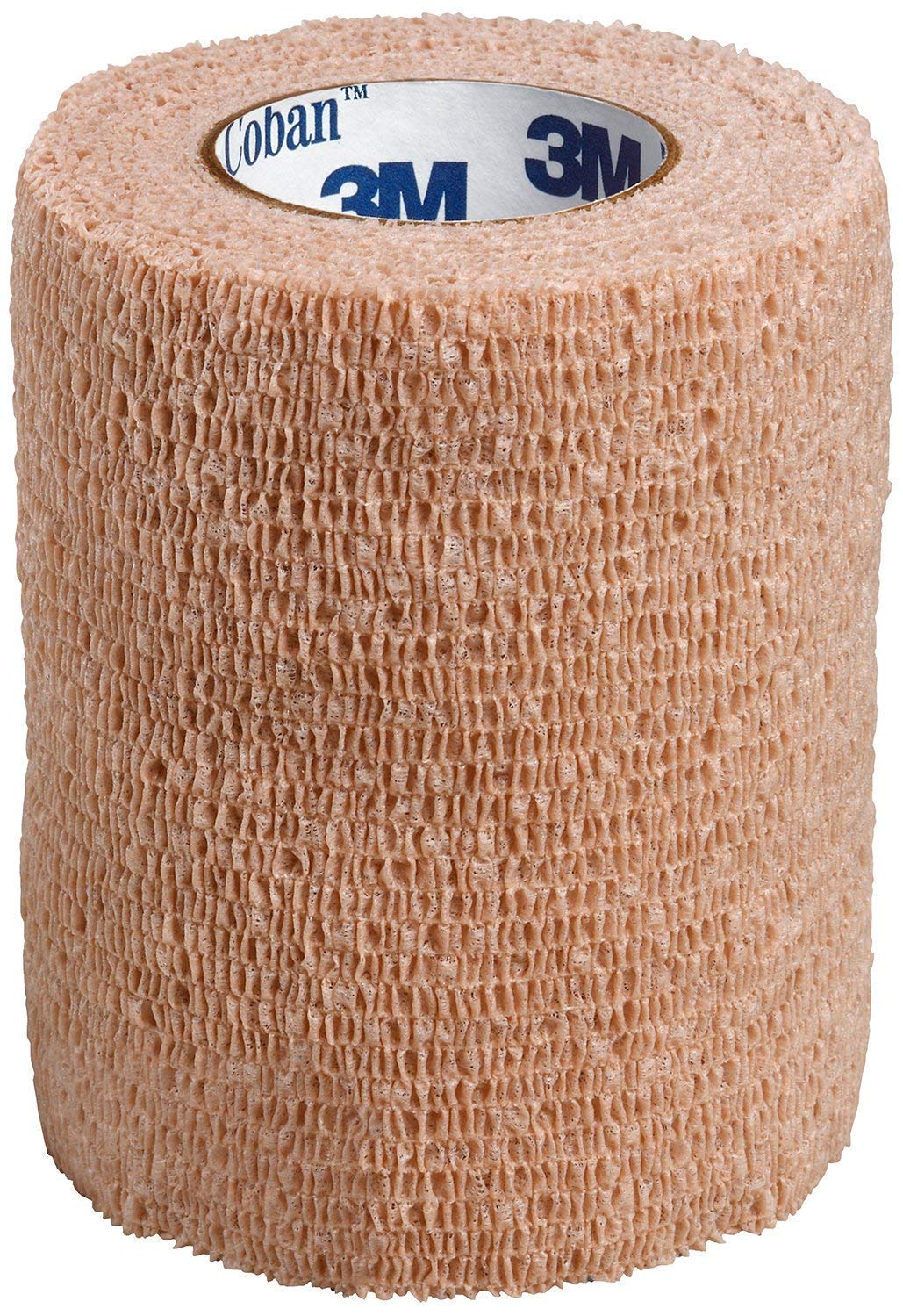 3M Coban Elastic Self-Adherent Cohesive Bandage Beige NonSterile 3 x 5 Yd 24 Ct