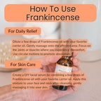 Vitality Extracts Frankincense Essential Oil - 4oz, Boswellia Serrata, Aromatherapy, Skin Care, Natural Calm, Rest & Relaxation,