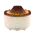 YALEDI Aromatherapy Essential Oil Diffuser, 560ml Ultrasonic Cool Mist Diffuser/Humidifier with Flame & Volcano 2 Mist Mode, for