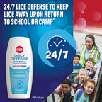 RID Super Max Lice Treatment Kit, Kills Lice & Super Lice & Eggs + 24/7 Lice Defense, Pesticide Free, 3.4 FL OZ Solution + 6.8 F