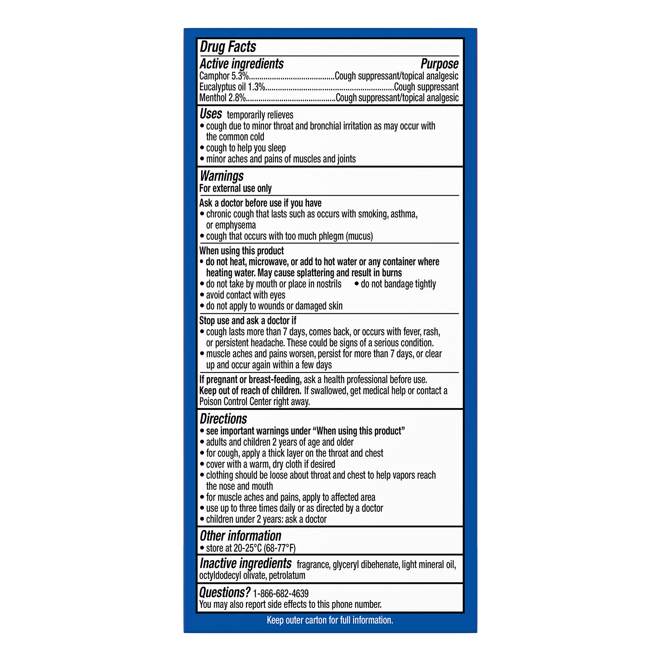 Delsym No Mess Vapor Roll-On Cough Suppressant & Topical Analgesic 1.76 oz with Camphor, Eucalyptus Oil, Menthol, Adults & Kids,