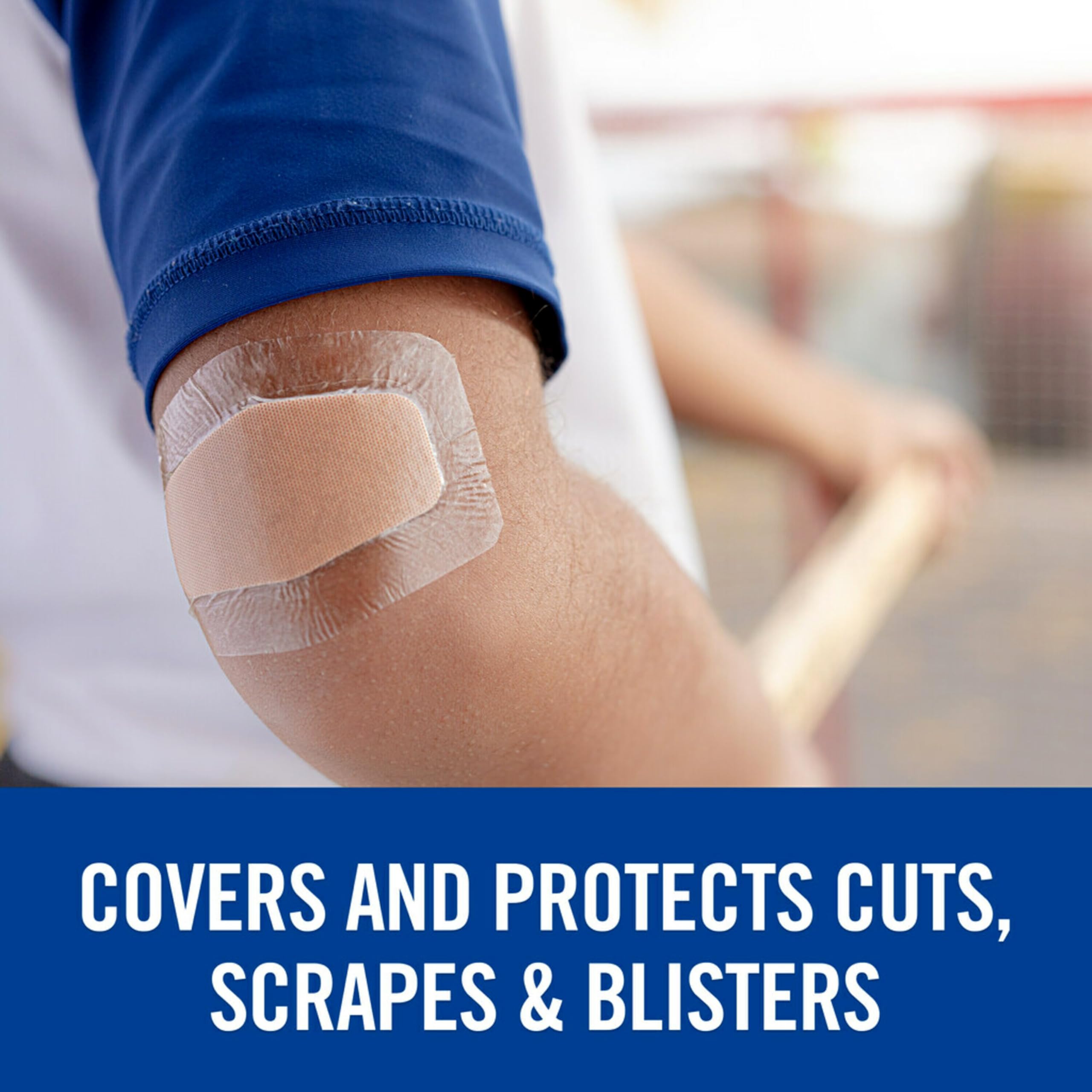 Nexcare Waterproof Bandages, Stays on in the Pool, Holds for 12 Hours, Clear Bandages for Fingers and Elbows - 100 Pack Waterpro