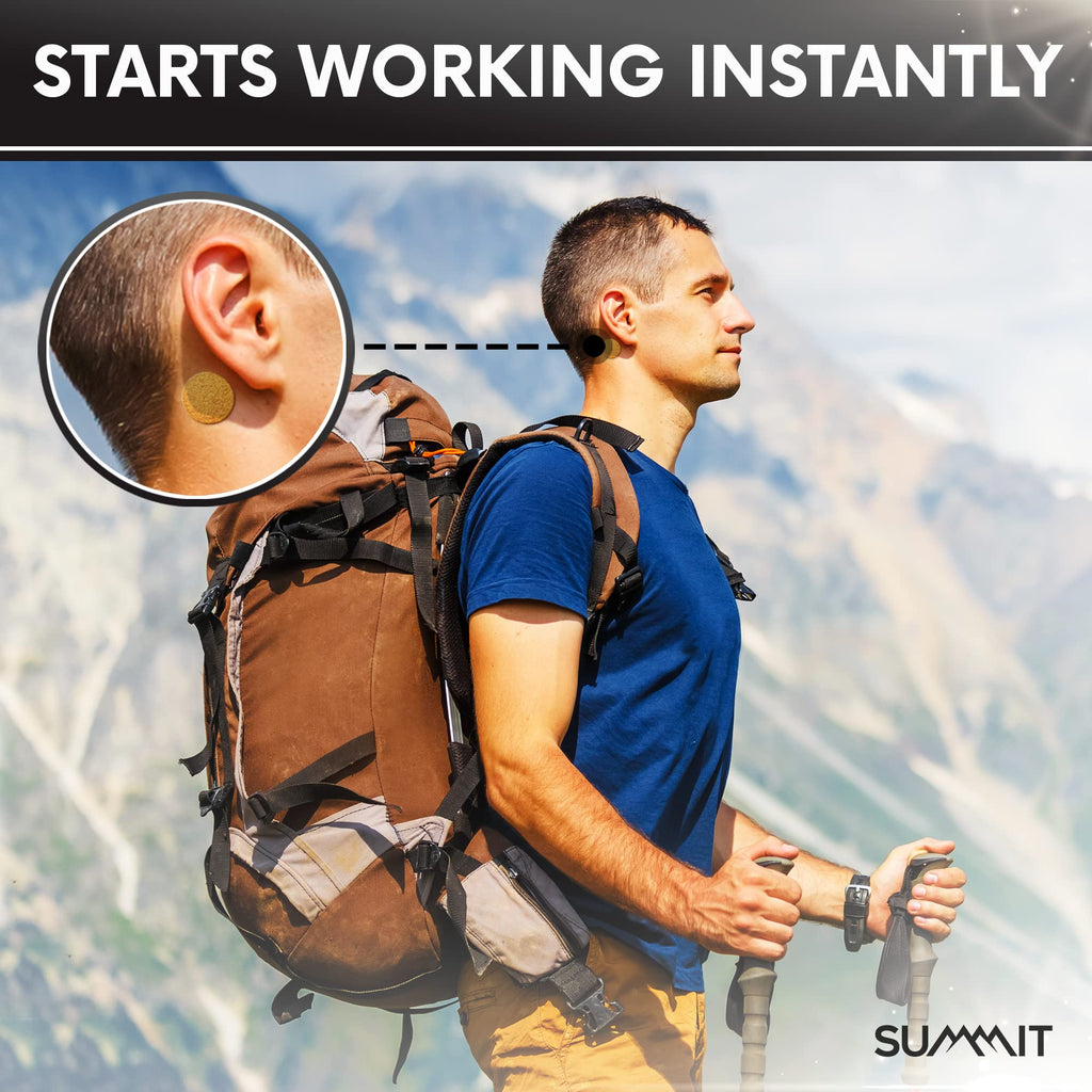 Summit Altitude Sickness Prevention Patches | Supports Rapid High Altitude Acclimation, Boosts Oxygen Intake, Fights High Altitu