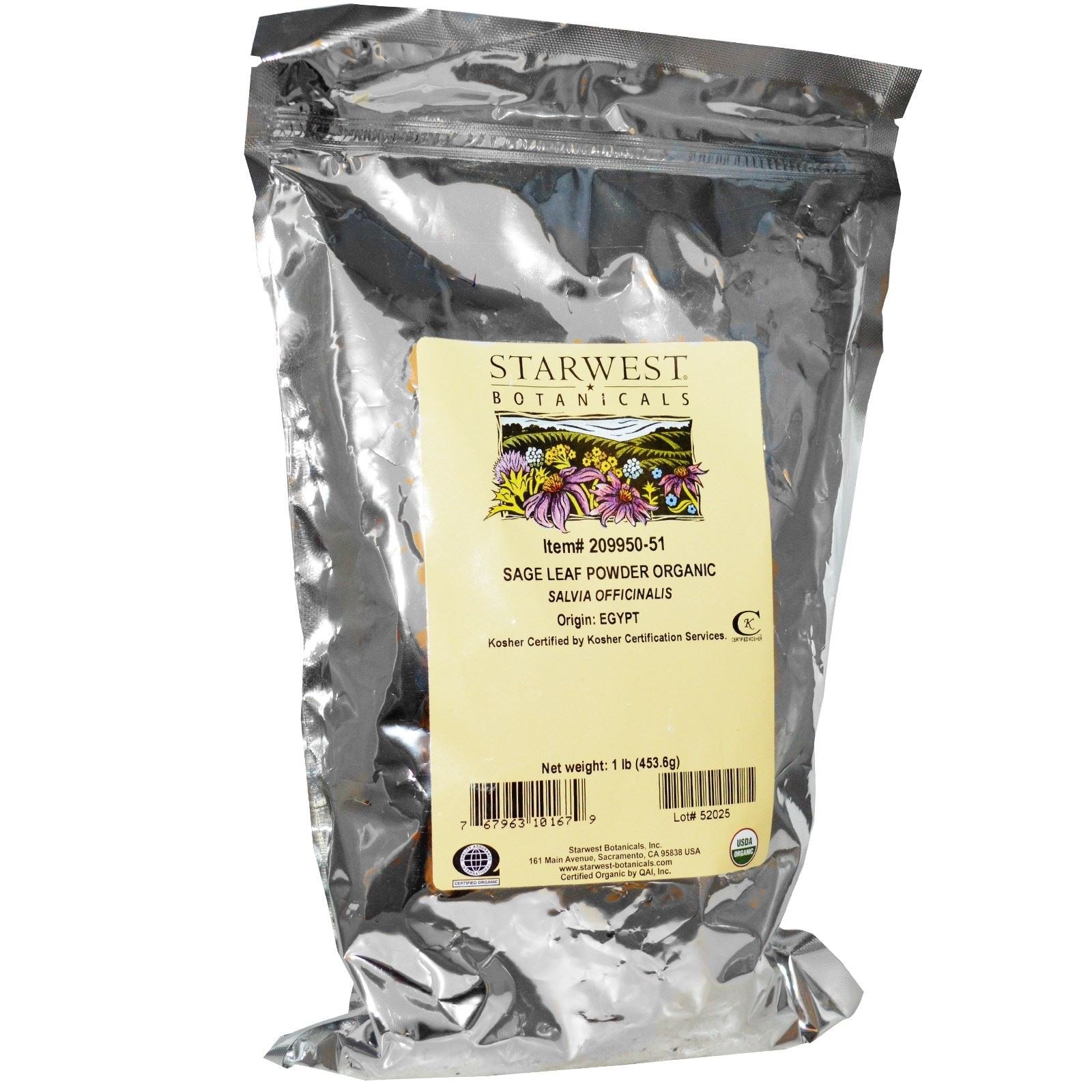 Organic Sage Leaf Powder